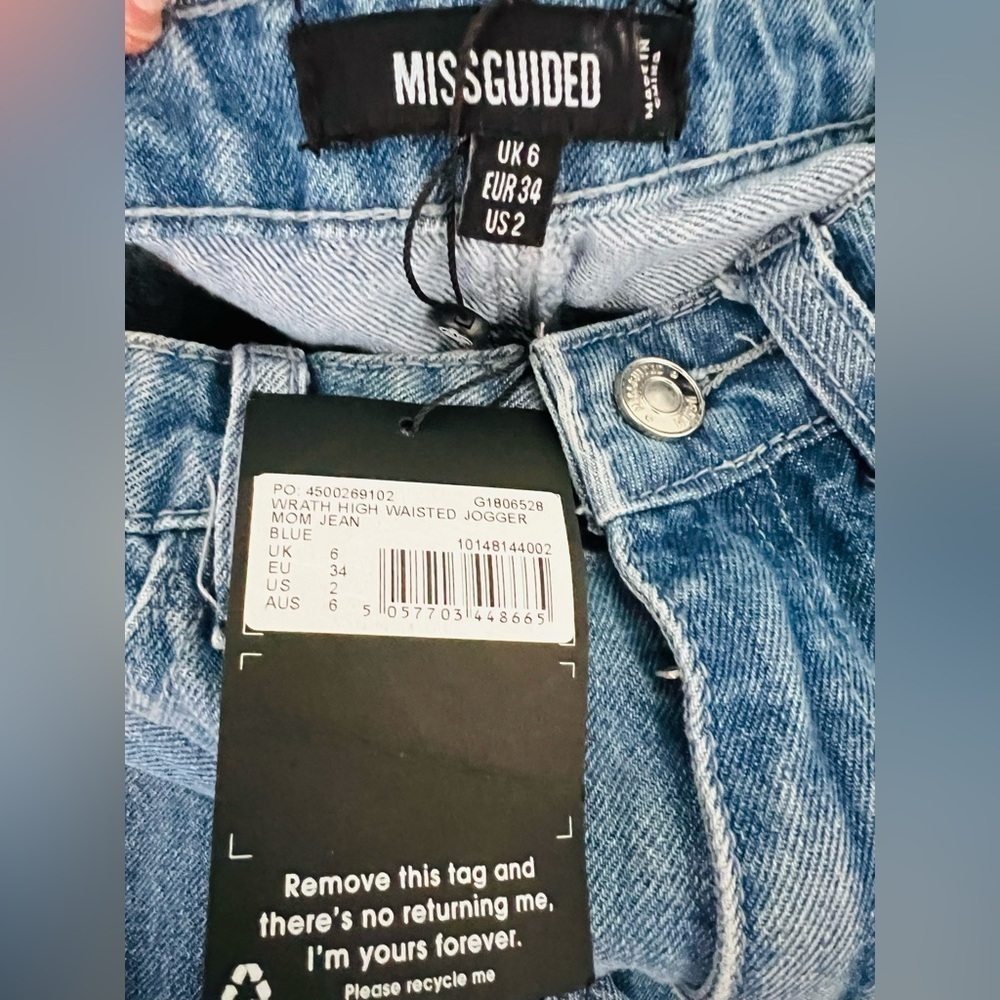 Missguided WRATH HIGH WAISTED JOGGER
MOM JEAN new with tags - Picture 5 of 5